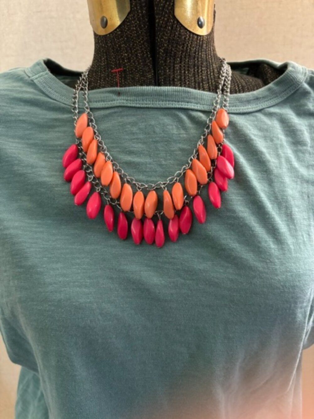 Paparazzi Beaded Boardwalk Necklace w/Matching Earrings